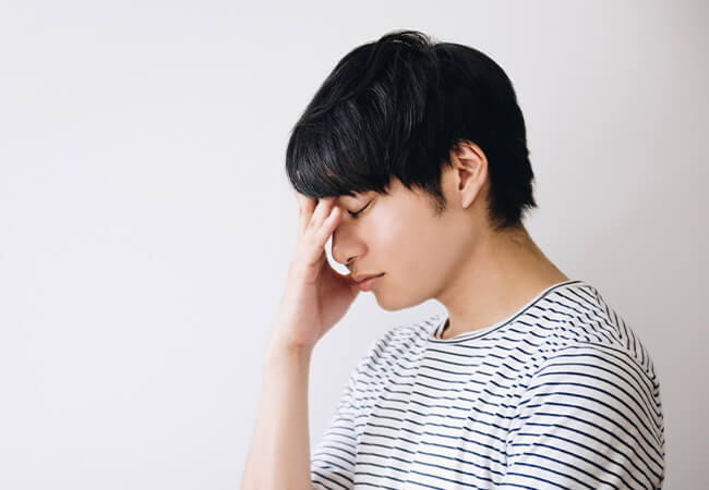 気分が落ち込む・イライラする・眠れない