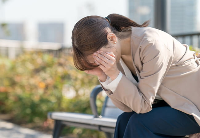 不安や緊張を感じやすい
